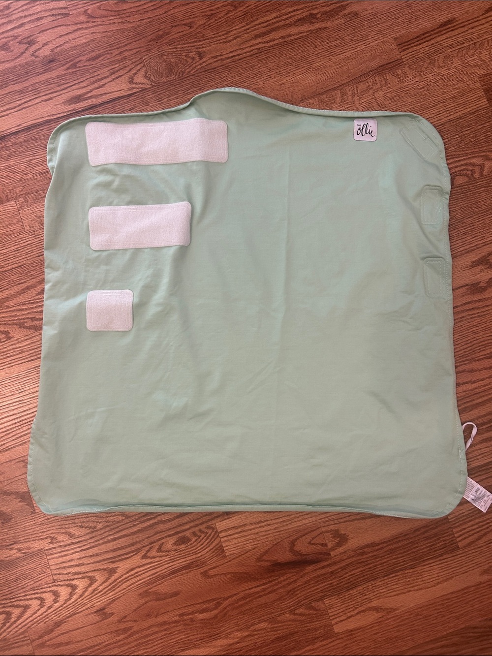 Ollie Sage Green Baby Sleep Sack Swaddle